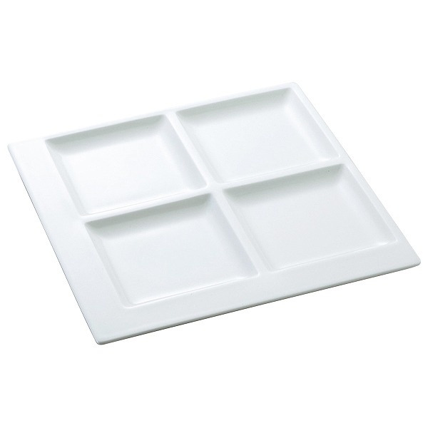 楽天市場】ナルミ プロスタイル 29cmスクエア仕切り皿 ランチプレート