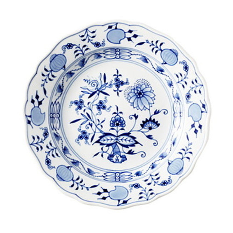 楽天市場】マイセン (Meissen) ブルーオニオン 800101／53300 オーバル