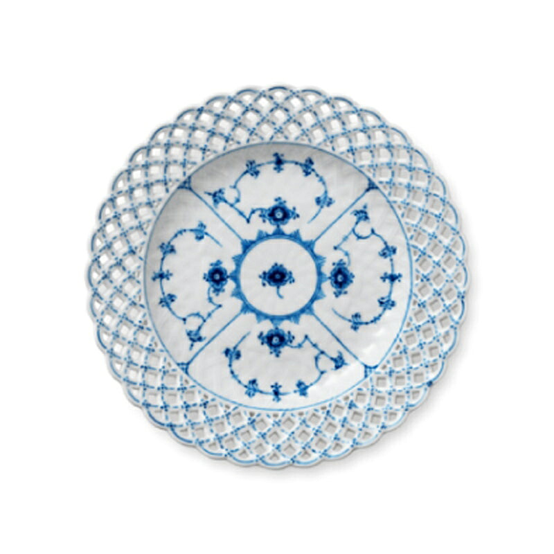 ロイヤルコペンハーゲン ROYAL_COPENHAGEN フルレース プレート25cm オープンワーク(T)1-103-638 送料無料 ブランド 洋食器 高級 おしゃれ かわいい 豪華 モダン 人気 おすすめ 結婚 引き出物 ギフト