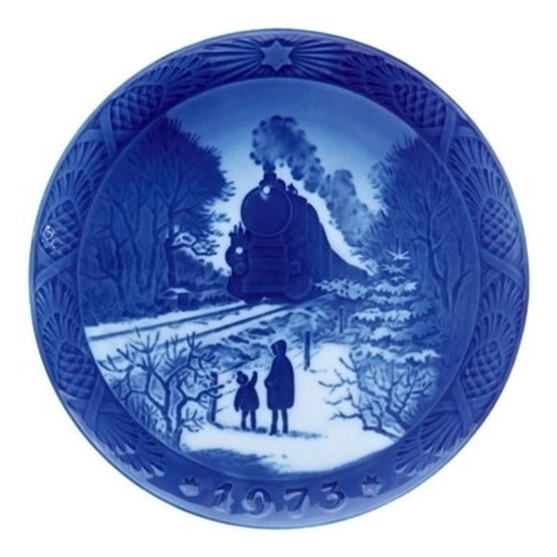 【楽天スーパーSALE期間限定価格】ロイヤルコペンハーゲン  イヤーズプレート 1973年【中古】