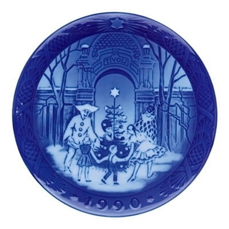 【楽天スーパーSALE期間限定価格】ロイヤルコペンハーゲン  イヤーズプレート 1990年【中古】