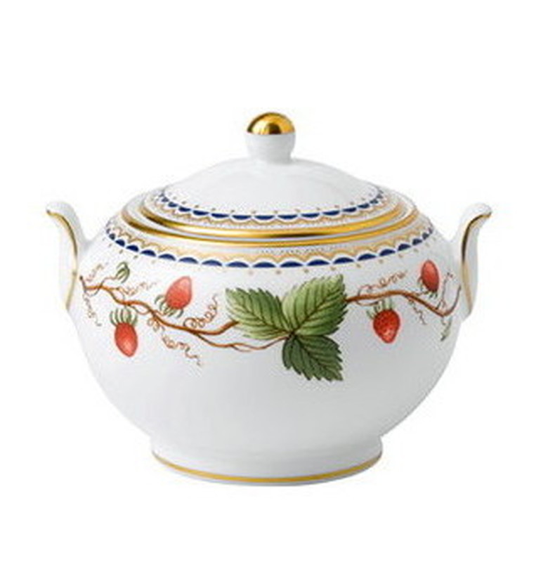 ウェッジウッド WEDGWOOD ワイルドストロベリー アーカイブ カバードシュガー (S) 送料無料 ブランド 洋食器 高級 おしゃれ かわいい 豪華 モダン 人気 おすすめ 結婚 引き出物 ギフト