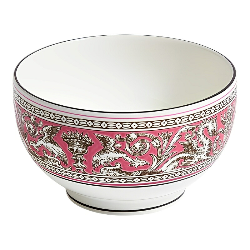 ウェッジウッド WEDGWOOD フロレンティーン フューシャ ラウンドボウル11cm｜ル・銀座 13,376円