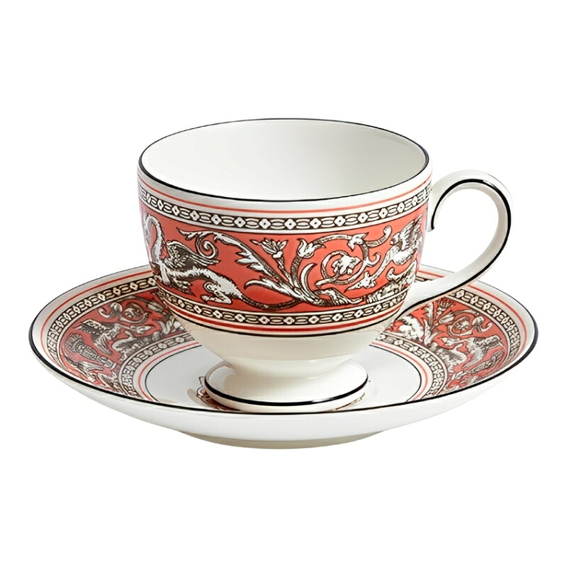 ウェッジウッド WEDGWOOD フロレンティーン サーモン ティーCS リー 送料無料 ブランド 洋食器 高級 おしゃれ かわいい 豪華 モダン 人気 おすすめ 結婚 引き出物 ギフト 13,890円