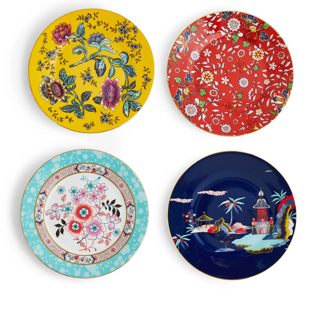 楽天市場】ウェッジウッド WEDGWOOD プシュケ ローズ プレート