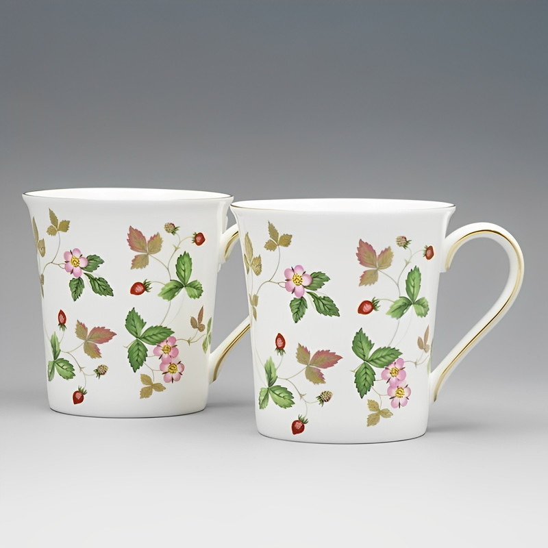ウェッジウッド WEDGWOOD ワイルドストロベリー ビーカー デルフィー(AMA) ペア 送料無料 ブランド 洋食器 高級 おしゃれ かわいい 豪華 モダン 人気 おすすめ 結婚 引き出物 ギフト