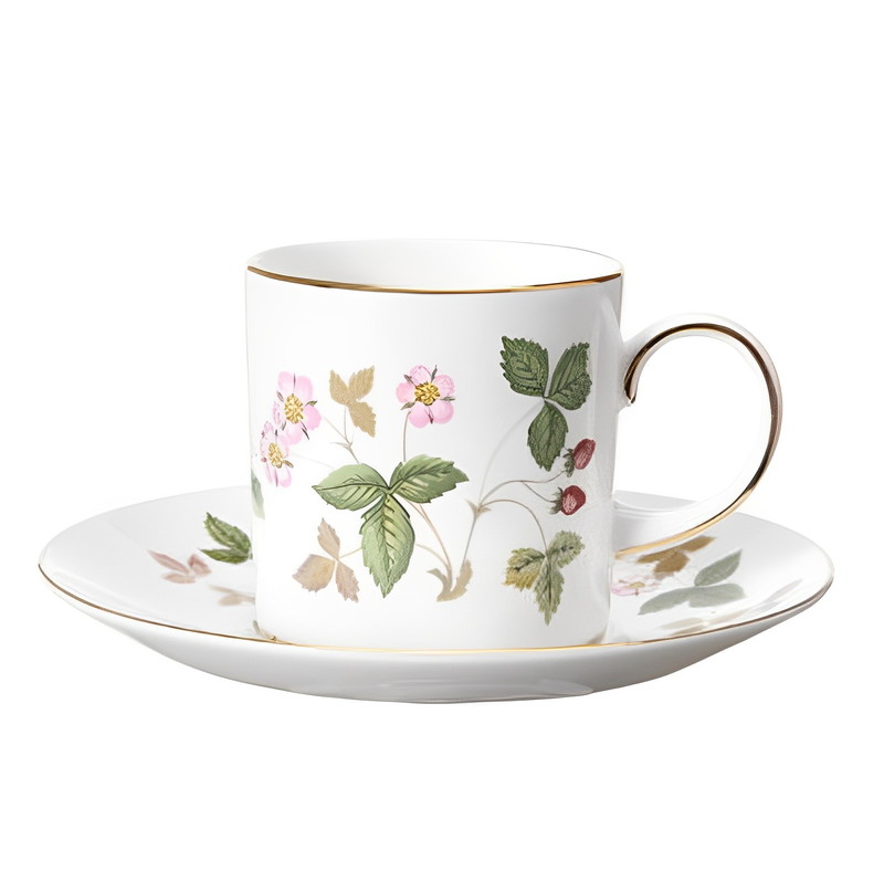ウェッジウッド WEDGWOOD ワイルドストロベリー 珈琲優勝杯＆平円盤 キャン