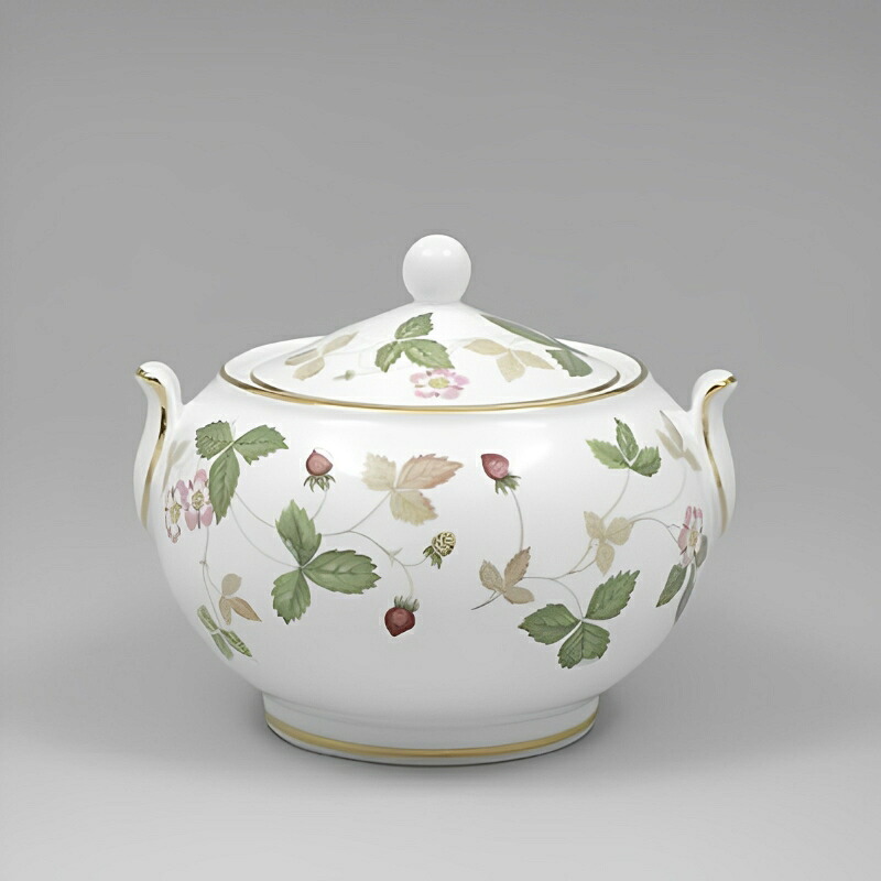 ウェッジウッド WEDGWOOD ワイルドストロベリー シュガー ティー (L) 送料無料 ブランド 洋食器 高級 おしゃれ かわいい 豪華 モダン 人気 おすすめ 結婚 引き出物 ギフト