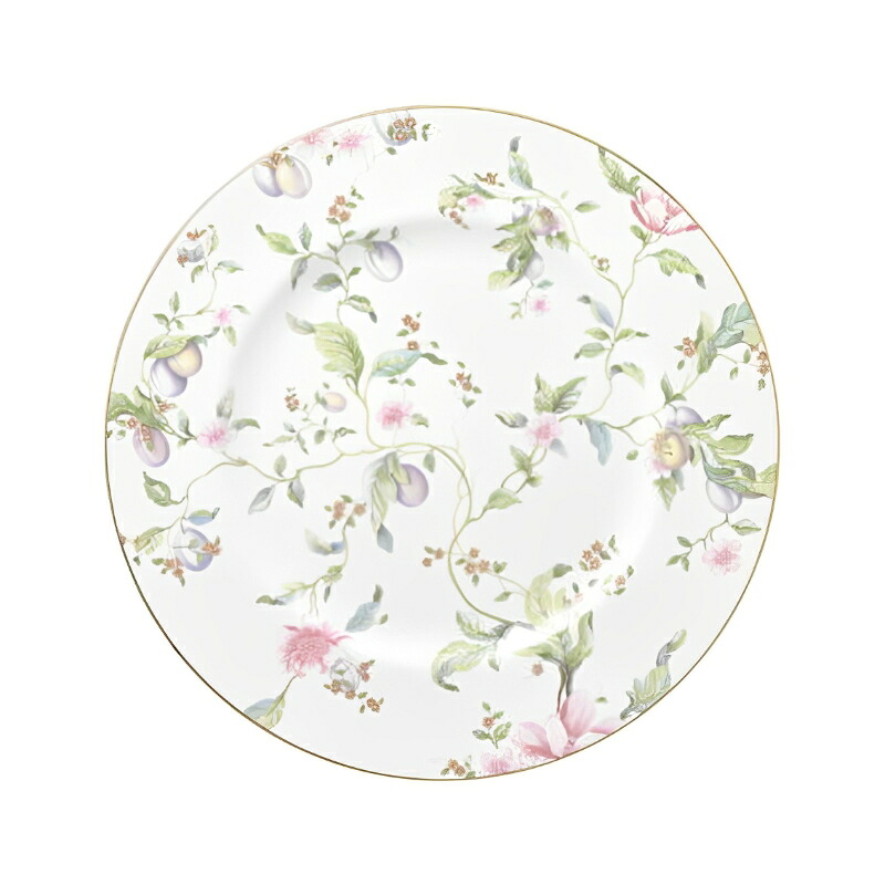 ウェッジウッド WEDGWOOD スウィートプラム 一皿 27糎 (総柄)