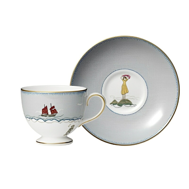 ウェッジウッド WEDGWOOD セイラーズフェアウェル 紅茶優勝杯＆平円盤 ロバート・エドワード・リー