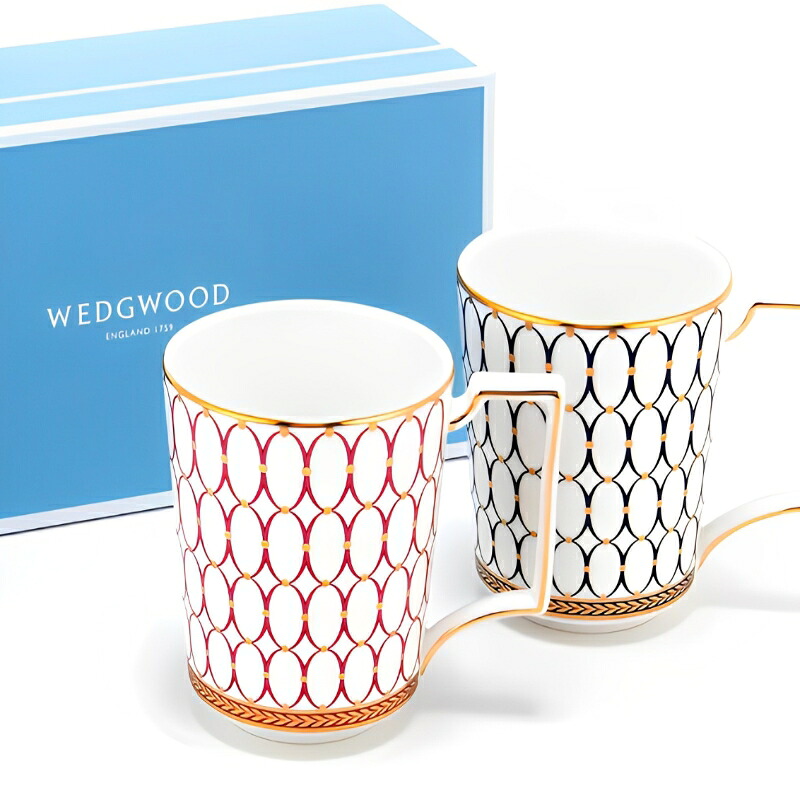 ウェッジウッド WEDGWOOD 文芸復興 ゴールド マグカップ 300竓 サクラ色/青碧 ありの実 貨物輸送無料 ブランド名 洋食器 御膳上等 今めかしい 愛くるしげ 晴れ晴れしい  今めかしい 一般受け おすすめ 一緒になる 差し上げ物 差し上げ物