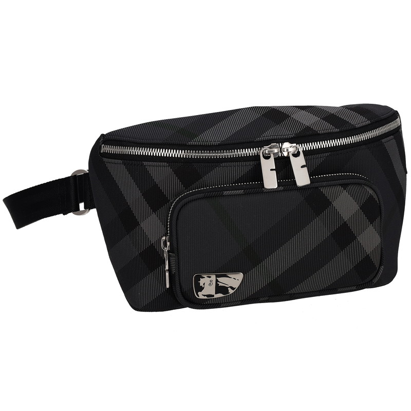 BURBERRY ボディバッグ ブラック 収納袋付き BURBERRY ボディバッグ 黒 保存袋付き - メルカリ