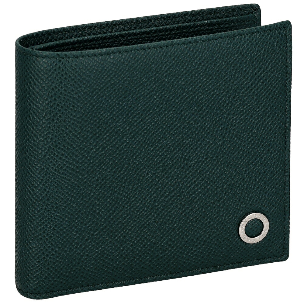 ブルガリ BVLGARI 282101 GRAIN/TEAL TOPAZ 二つ折り財布 送料無料 ブランド 高級 贈り物 ギフト プレゼント 誕生日