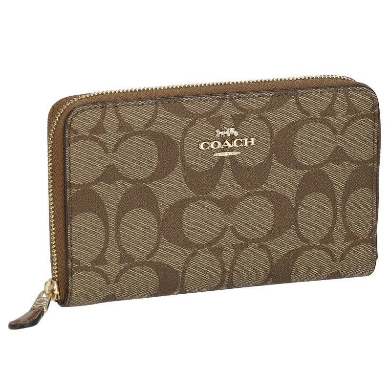 楽天市場】コーチ 財布 COACH 二つ折り 財布 ダブルファスナー