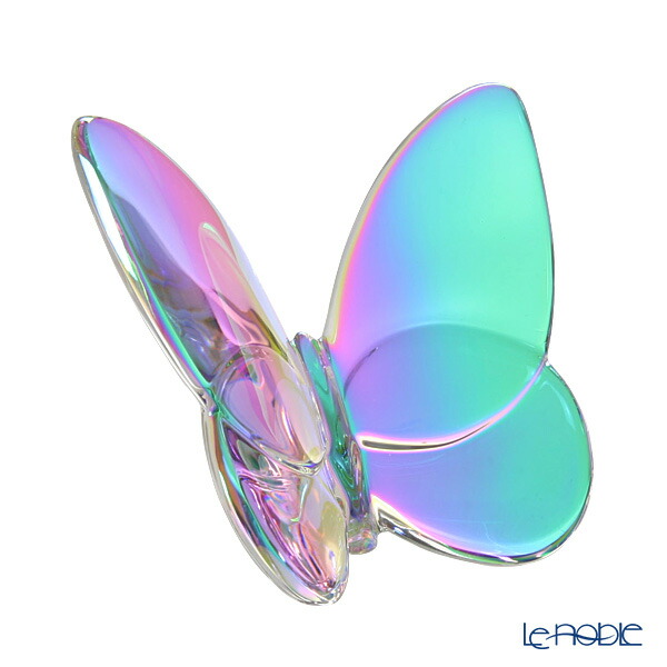 Baccarat ラッキーバタフライ置物 グリーン バカラ 置物 ラッキーバタフライ （モスグリーン） : ピナコテカ