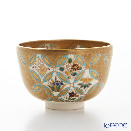 楽天市場】【P10倍・クーポン】京焼・清水焼 抹茶碗 S0003 白磁金銀彩