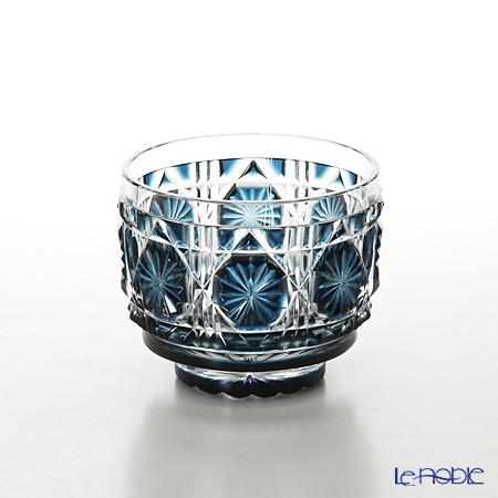 楽天市場】復元薩摩切子 猪口A／1102 八角籠目 紫 /// 日本酒 お猪口