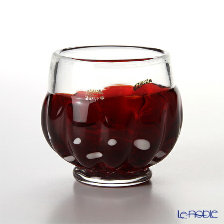 楽天市場】津軽びいどろ 秋村実工房 盃12ヶ月コレクション 9月 月見