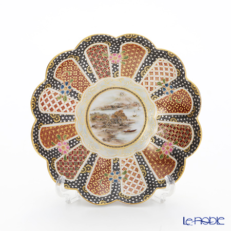 楽天市場】【ポイント10倍】現代の京薩摩 小皿 万華 伝統工芸士 小野