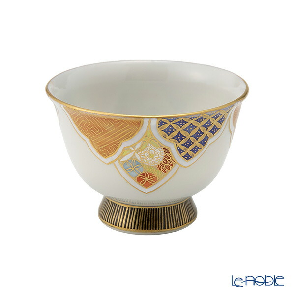 楽天市場】京焼・清水焼 抹茶碗 S0003 白磁金銀彩七宝紋 洸春窯／高島