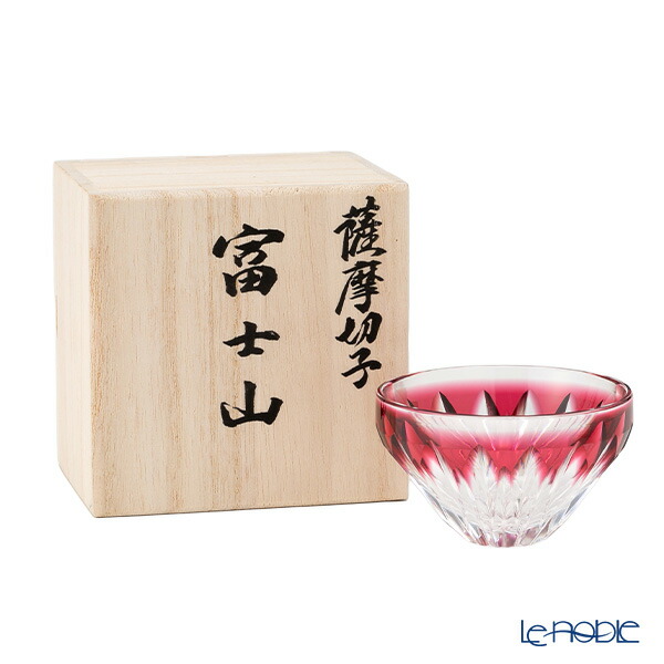 楽天市場】【12/1クーポン・P10】 復元薩摩切子 猪口A／1103 八角籠目