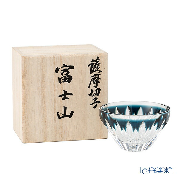 楽天市場】【12/1クーポン・P10】 復元薩摩切子 猪口A／1102 八角籠目