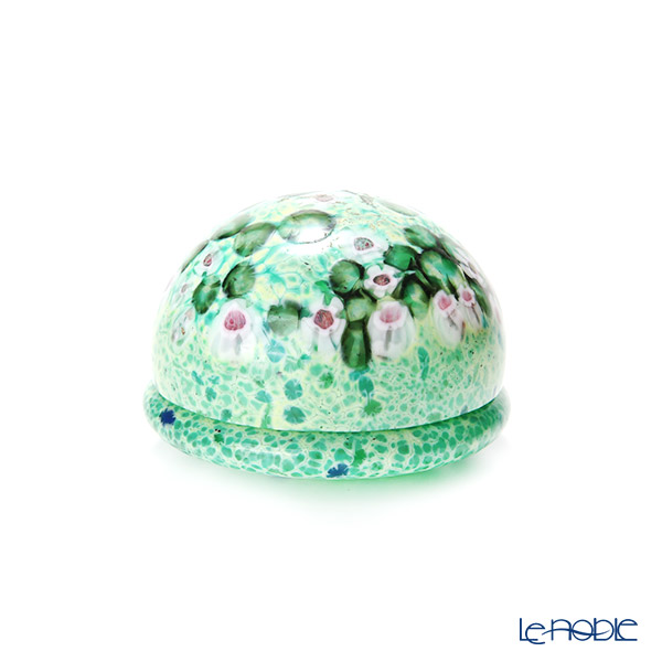 楽天市場】大川薫津軽びいどろ 玻璃香合 木箱入【ガラス/茶道具】 : せ