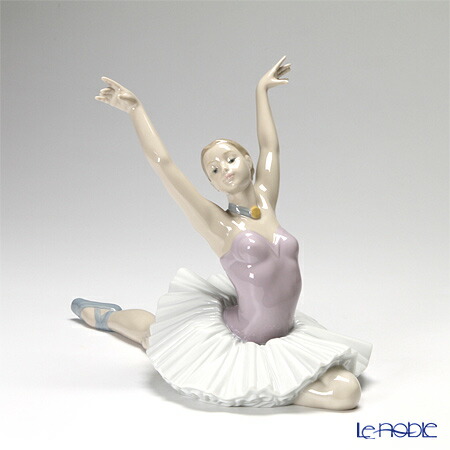 楽天市場】リヤドロ 出番前のおさらい バレリーナ 少女 置物 01005496