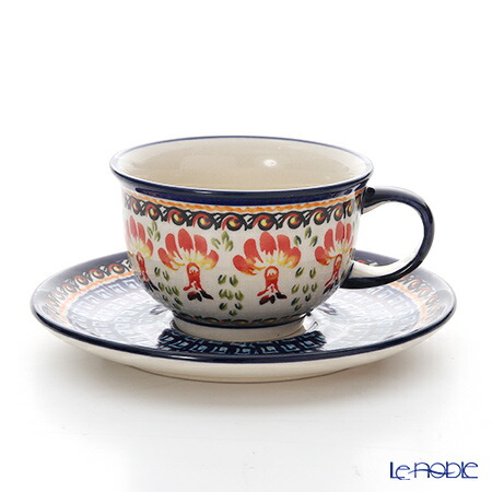 楽天市場】カップ＆ソーサー[W133-153]【ポーリッシュポタリー