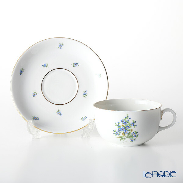 国内初の直営店 アウガルテン Augarten 忘れな草 6690 ティーカップ ソーサー L 0 25l 001 忘れな草 Forget Me Not おしゃれ かわいい 食器 ブランド 結婚祝い 内祝い マグカップ ティーカップ Slcp Lk