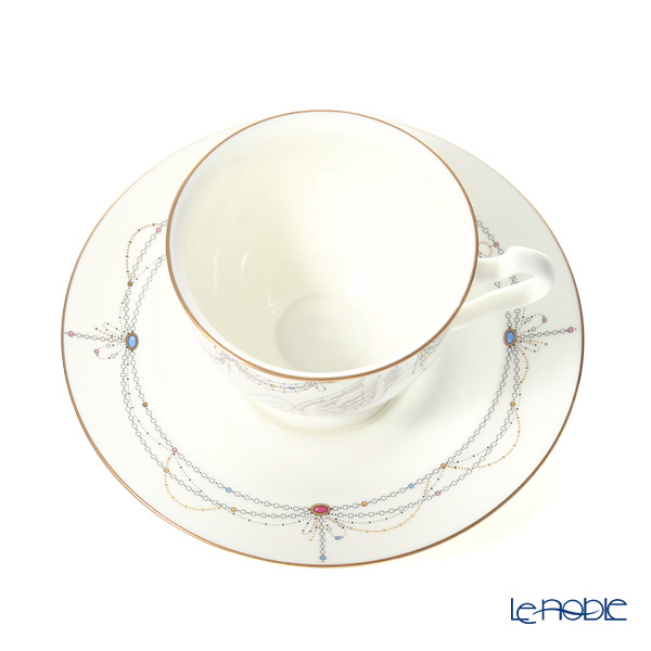 ロシア食器インペリアル・ポーセリンバレエコレクションティーカップ&ソーサー白鳥の湖240ml