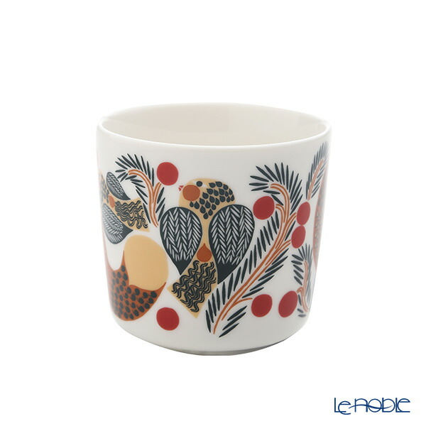 マリメッコ Marimekko Ketunmarja ケトゥンマルヤ キツネとベリー コーヒーカップセット ハンドルなし 186 激安 新作 ボウル ブランド 北欧 内祝い 食器 結婚祝い 21aw