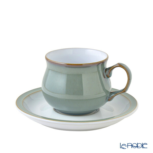 Denby デンビー リージェンシーグリーン カップ ソーサー 250ml ティーカップ おしゃれ かわいい 食器 ブランド 結婚祝い 内祝い 激安正規