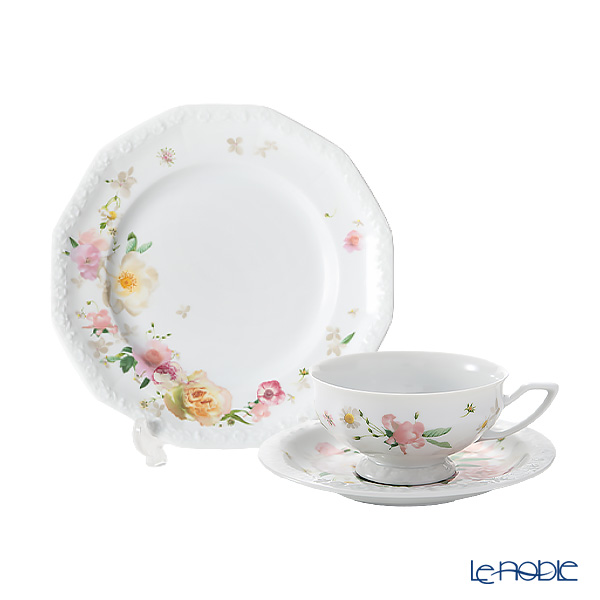 ティパローゼンタール(Rosenthal) ソーシエール ローゼンタール マリアピンクローズ ティーカップ＆ソーサー
