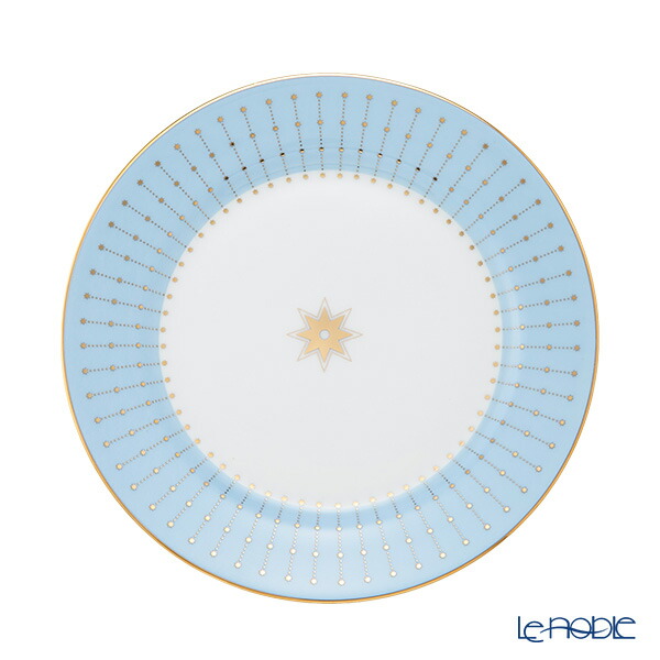 【P10倍・クーポン】ロシア食器 インペリアル・ポーセリン アズール プレート 20cm ロモノーソフ陶磁器 プレート お皿 ディッシュ