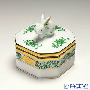 楽天市場】ヘレンド(HEREND) アポニーグリーン AV タマゴボックス ヨコ