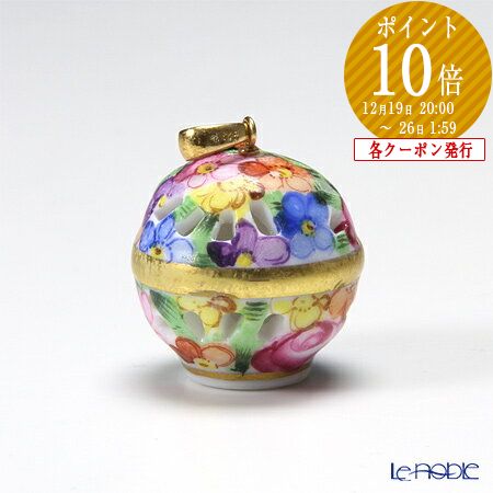 楽天市場】ヘレンド ペンダントトップ C1 08176-0-03 フラワー ブルー