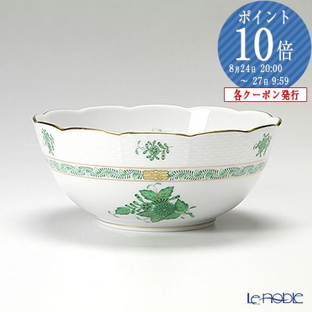 ヘレンド 高級皿 ヘレンド プレート□ウィーンのバラ ディナープレート 25.5cm