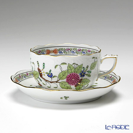 HERENDヘレンド　インドの華　多彩色　サービスプレート36㎝ euroclassics_hfd730