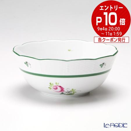 ヘレンド ミルフルールMF704-1-00 フルーツボウル13.5㎝ 5枚セット ヘレンド ウィーンのバラ 00704-1-00 フルーツボウル 13.5cm