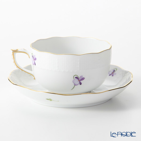 楽天市場 ヘレンド Herend バイオレット ゴールド Violet 0 00 ティーカップ ソーサー 0cc おしゃれ かわいい 食器 ブランド 結婚祝い 内祝い ブランド洋食器の店ル ノーブル