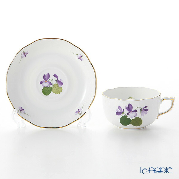 楽天市場 ヘレンド Herend バイオレット ゴールド Violet 0 00 ティーカップ ソーサー 0cc おしゃれ かわいい 食器 ブランド 結婚祝い 内祝い ブランド洋食器の店ル ノーブル