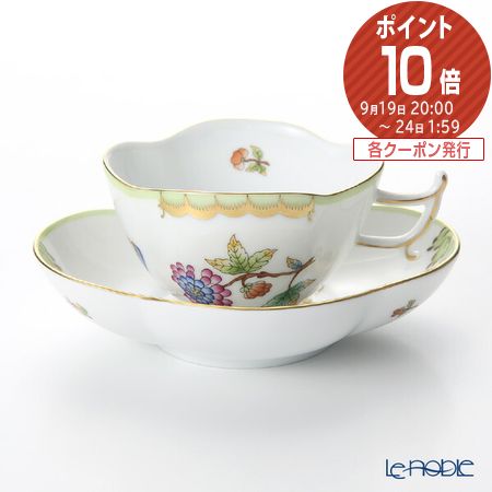 78%OFF!】 ヘレンド HEREND ヴィクトリア ブーケ 04196-0-00 ティー