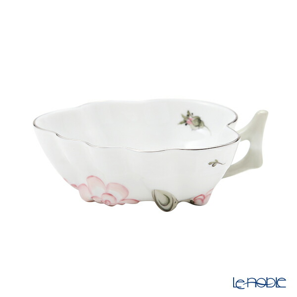 ヘレンド(HEREND)ウィーンのバラプラチナシンプルVGRS-PTオープンシュガー10.5cm00492-0-00