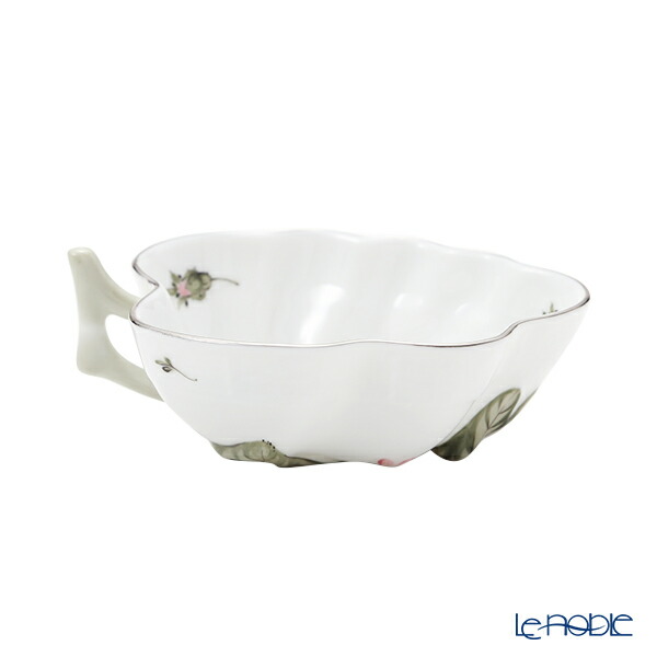 ヘレンド(HEREND)ウィーンのバラプラチナシンプルVGRS-PTオープンシュガー10.5cm00492-0-00