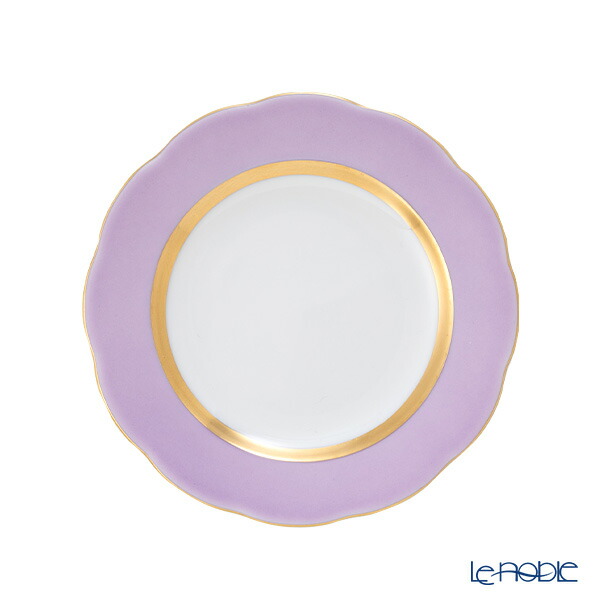 ヘレンド (HEREND) シルクリボン CL01 プレート 12.5cm 20512-0-00 小皿／豆皿(ライトライラック) HEREND ブランド プレート お皿 ディッシュ