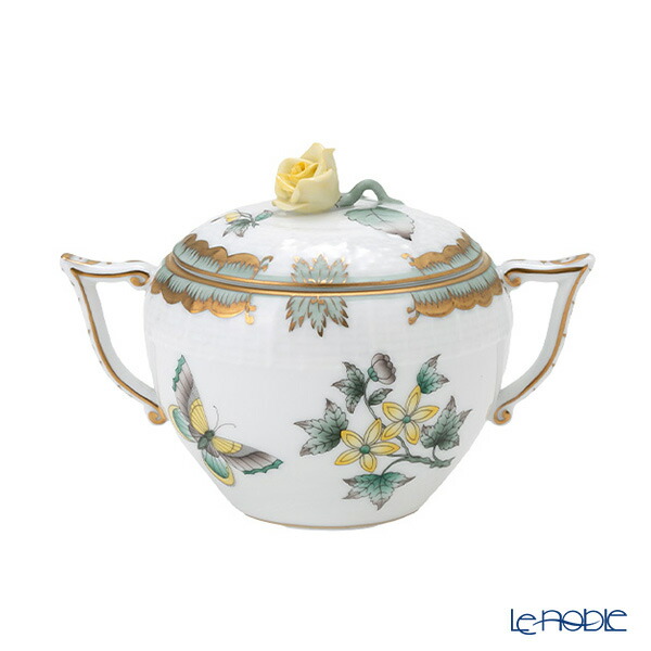 【P10倍・クーポン】ヘレンド (HEREND) ヴィクトリア O-VBO-VX1 00472-0-09 シュガーポット ローズ 200ml HEREND ブランド