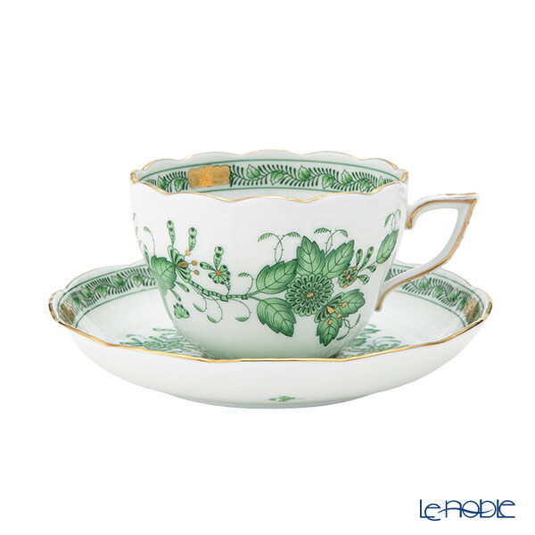 ③ 【美品】HEREND インドの華　ディーププレート　ボウル　23cm HERENDヘレンドインドの華スープカップ&ソーサーディナー