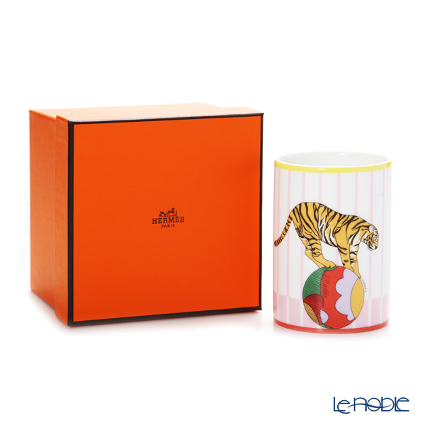日本産 エルメス Hermes サーカス New タンブラー 280ml H9 8cm ピンク p マグカップ おしゃれ かわいい 食器 ブランド 結婚祝い 内祝い 春バーゲン Delta Lux Fr