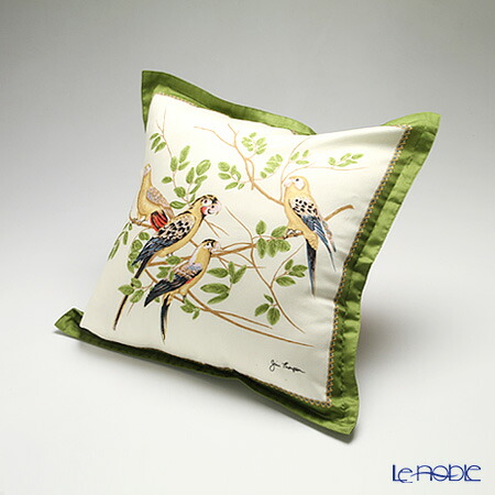 Le Noble Jim Thompson Cushion Cover Cotton Frill 2 249 604a Bird